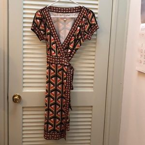 DVF classic wrap dress
